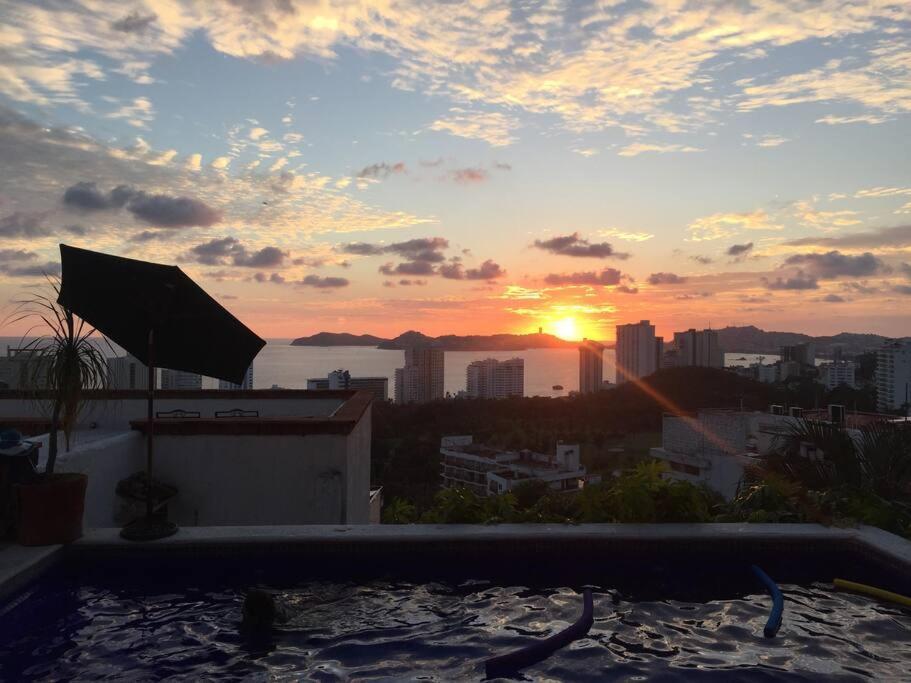 Hermosa Villa Puesta Al Sol Acapulco Exterior foto